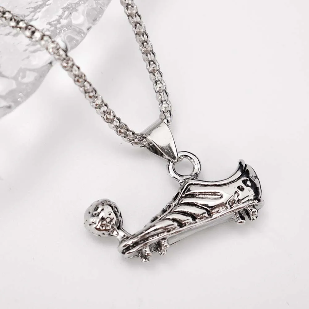 Цепочка с подвеской для мужской футбольной обуви креативное модное ожерелье