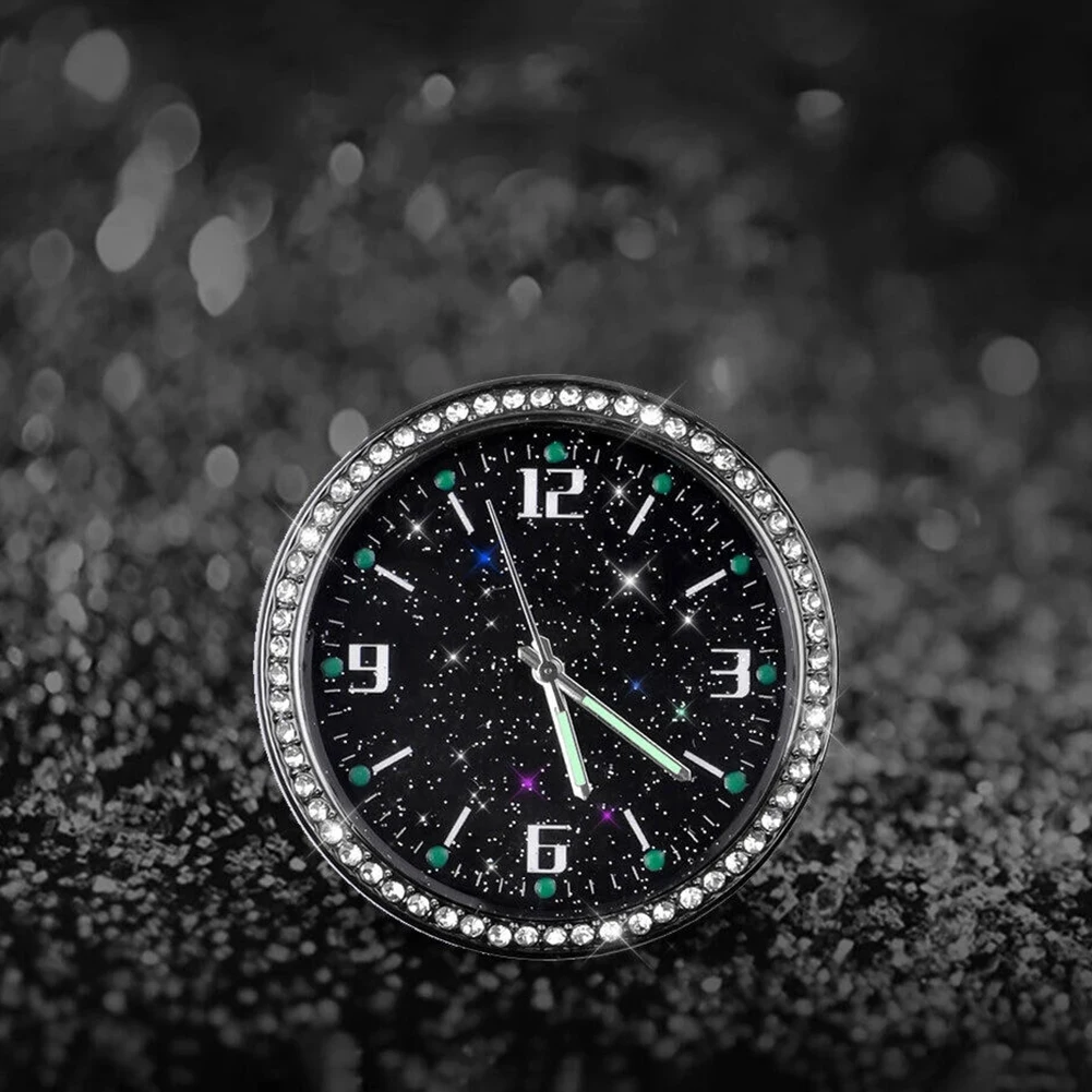 

1 PCS Car Clock 100% Brand New Adhesive Built-in Button Battery Car Air Vent Durability Easy To Fix High Quality