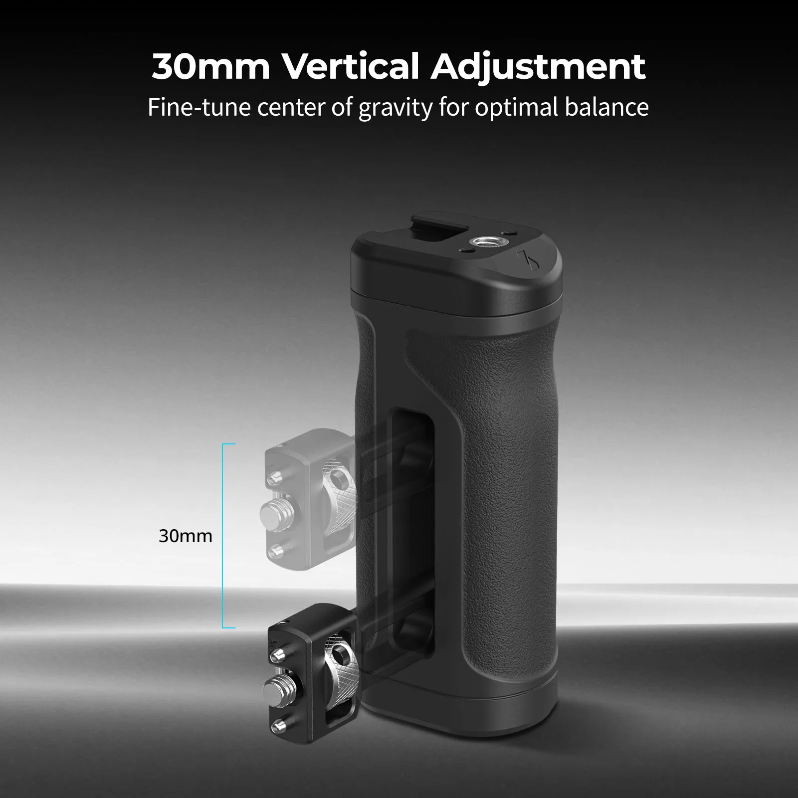 Фото Мини-боковая рукоятка SmallRig с креплением 1/4''-20, вертикальной регулировкой и возможностью установки на 30-мм креплениях Magic Arms, микрофоны, мониторы, световые приборы. №5
