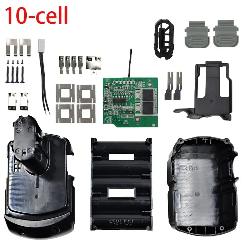 BCL1830 Литий-ионный 10-элементный пластиковый чехол для Hitachi EBM1830 18 В, литий-ионный аккумулятор, инструменты, плата защиты от зарядки печатной платы