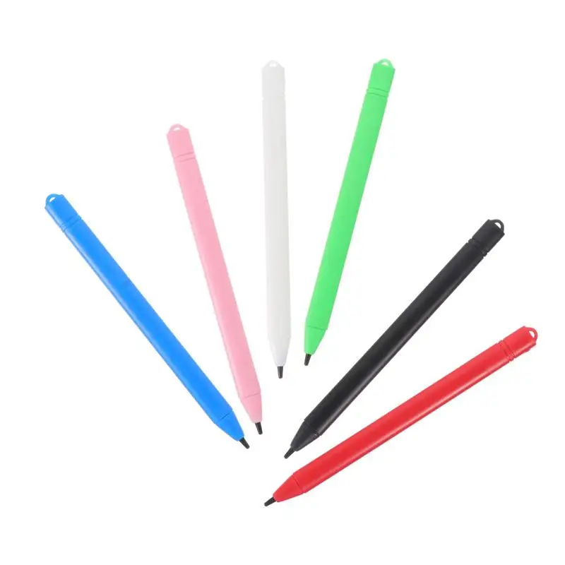 

6pcs Pen Drawing Tablet Board Pens Lcd Writing Kids Laptop Stylus Paintingactive For Magnetic Message Pencil Electronics