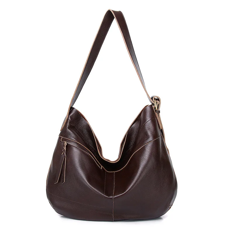 Motingsome Ретро сумки на плечо из 100% натуральной кожи женская сумка роскошная