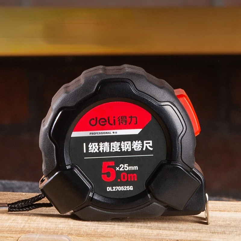 

ABS Plastic 3-10M High Precision Tape Household Woodworking Plumber Steel Tape Measure Thickening Self Locking Measuring Tape