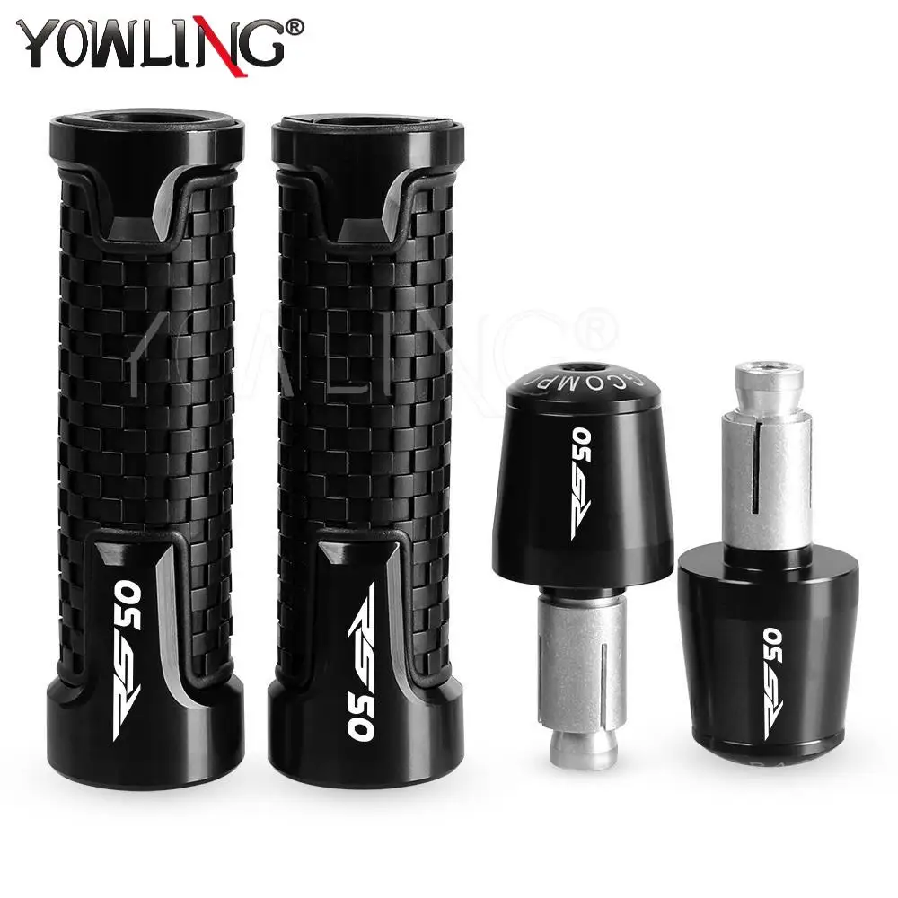 

7/8"22MM Motorcycle Accessories Handlebar Hand Grip Handle Bar End Cap For Aprilia RS50 RS 50 1999 2000 2001 2002 2003 2004 2005