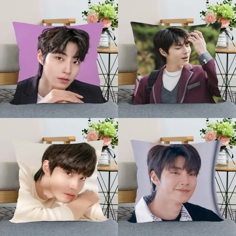 Подушка в стиле K-POP Hwang реальная красота для дома невидимые Наволочки на молнии