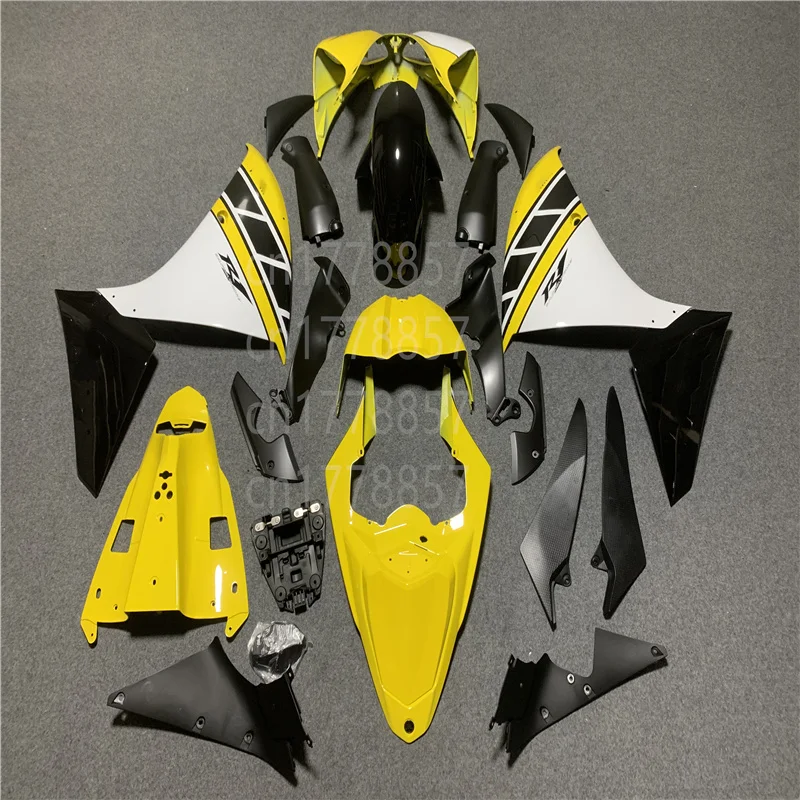 

high quality Fairing fit For YAMAHA YZF R1 2009 - 2012 Fairing YZF R1 09 10 11 12 yellow black white Injection molded Fairing