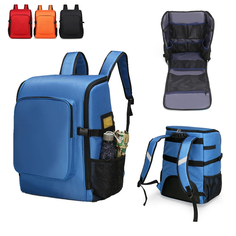 

First Aid Backpack Empty Medical Storage Bag Red Backpack for First Aid Kit Pack Emergency Hiking Backpacking Camping Travel Car