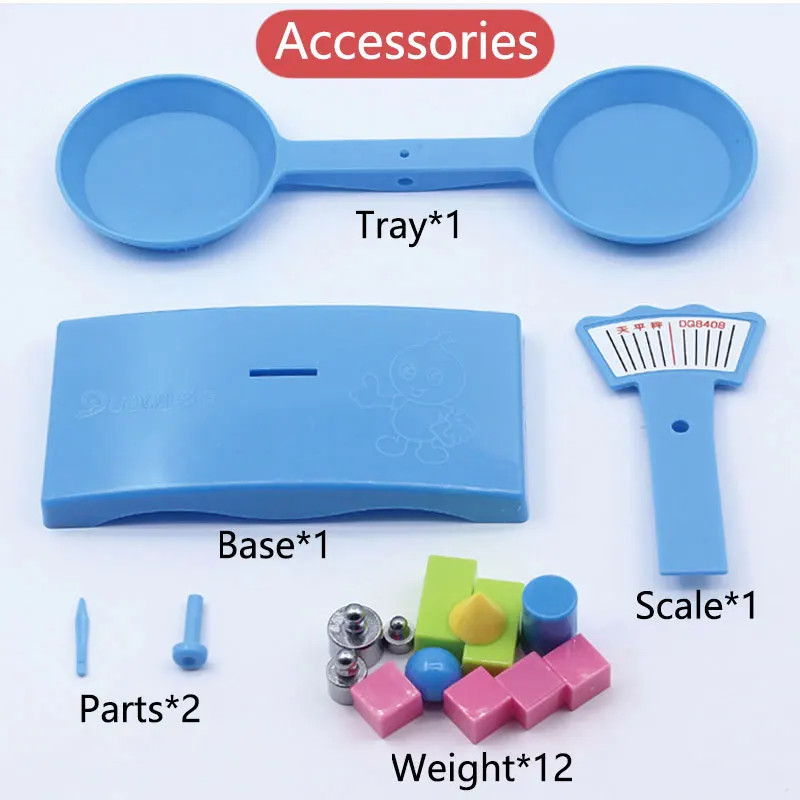 Детские весы приходские учебные пособия игрушки Монтессори математический