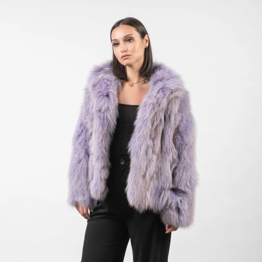 

Best Selling Fur Coat Women Natural Fur Jacket