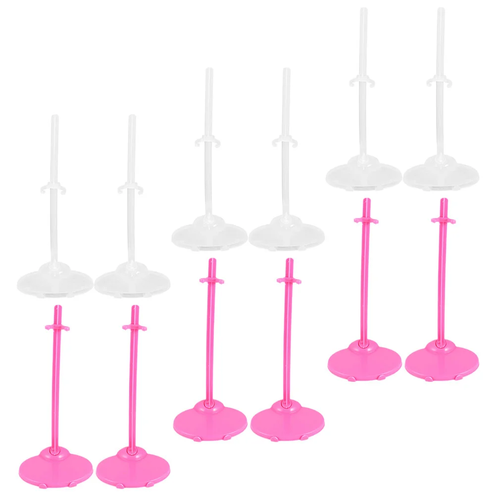 

24pcs Display Stands Baby Girls Supports Mini Accessoriess Dolls Holders