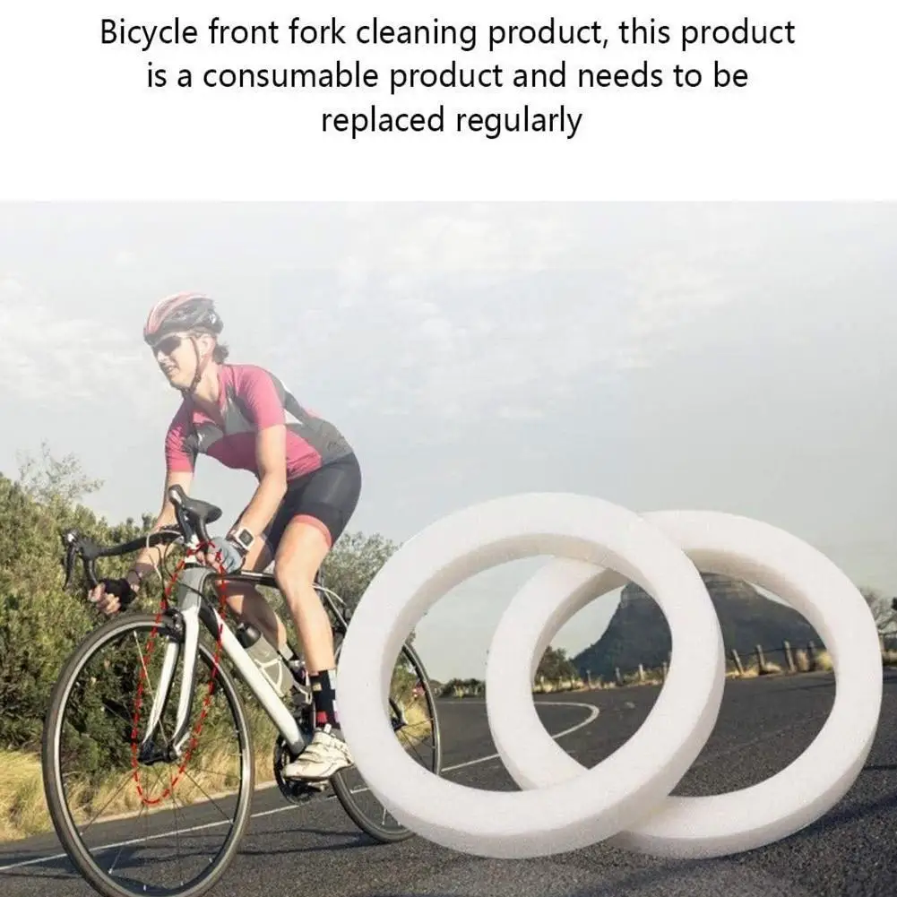 

Губка для вилки, масляная поглощающая губка 32 мм, амортизатор горного велосипеда, переднее уплотнительное кольцо, круговое красное амортиз...