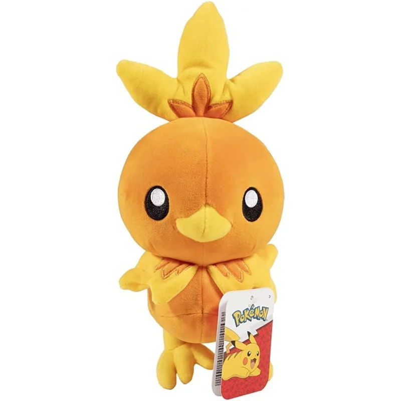 Фото Плюшевая игрушка Pokémon 8 дюймов, настоящая мягкая игрушка-животное, пасхальная корзина, подарок для детей, мальчиков и девочек №1
