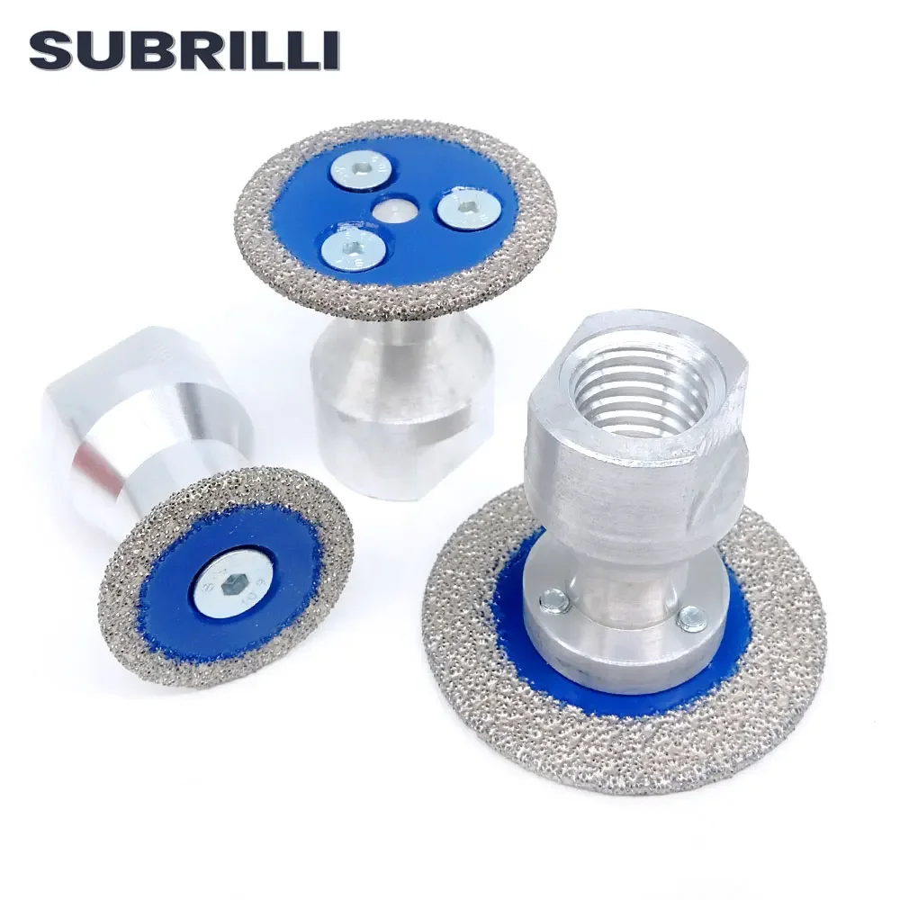 SUBRILLI 3 шт./компл. алмазная пила гравировальный диск для спелеологии вакуумная