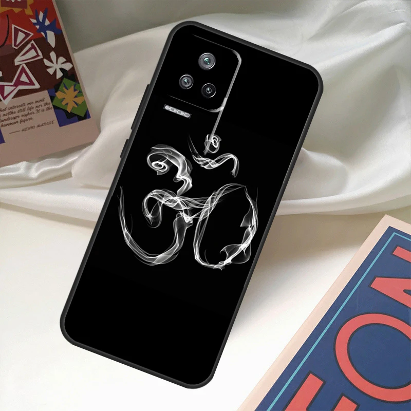 Чехол Aum Om с символом йоги чехол для фитнес-зала Xiaomi 13 14 Ultra 11T 12T 13T Pro 12 Lite POCO X6 M6 X3 X4 X5