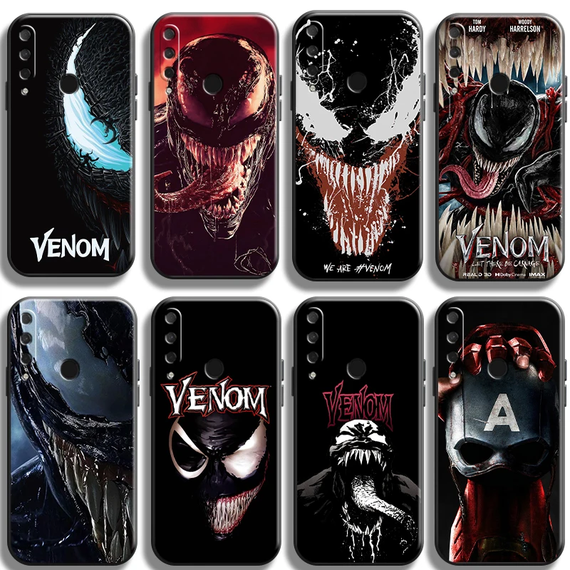 

Marvel Comics Venom Phone Case For HUAWEI P20 P30 P40 Lite Pro Plus P20 Lite 2019 5G Luxury Ultra Protective Smartphone Back