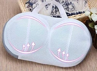 bra washing bags for laundry with zipper small bra protector in washer dirty net underwear anti deformation for travel home use