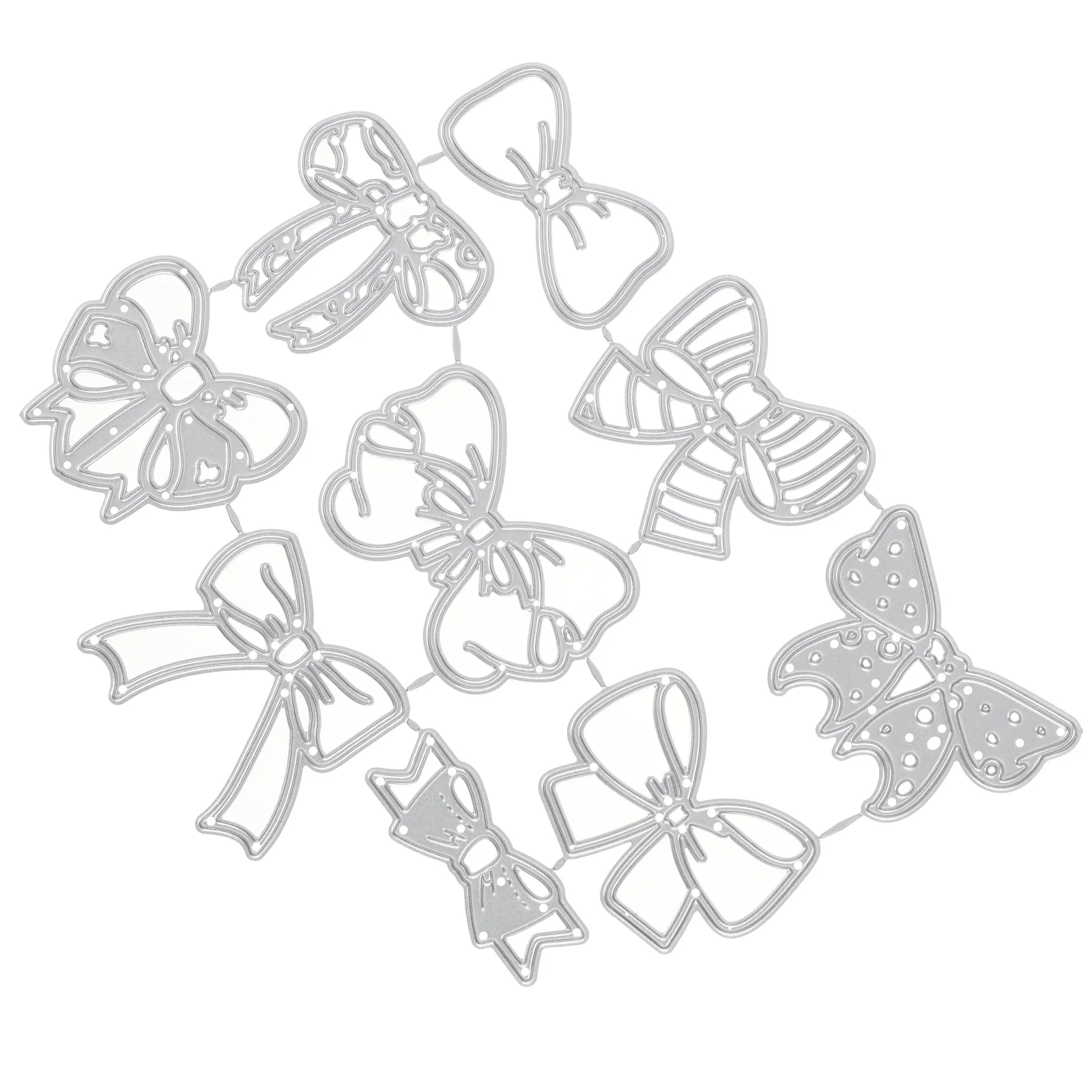 

Die Cutting Dies Stencil Embossing Diy Cut Craft Scrapbooking Template Steel Carbon Metal Making Stencils Bowknot Fabric Press