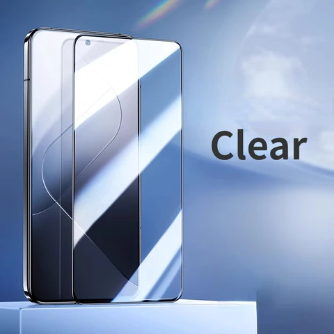 SmartDevil Screen Protector for Xiaomi с полным покрытием HD закаленное стекло анти-шок прозрачный передний фильм с защитой от отпечатков пальцев 14