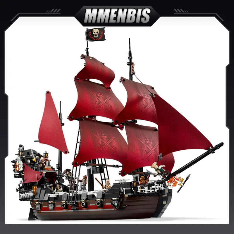

1150Pcs 16009 Building Blocks Ship Pirate Queen Revenge Sets Technical Birthday Gifts Toys Bricks Kit for Kids Adult Chil 4195