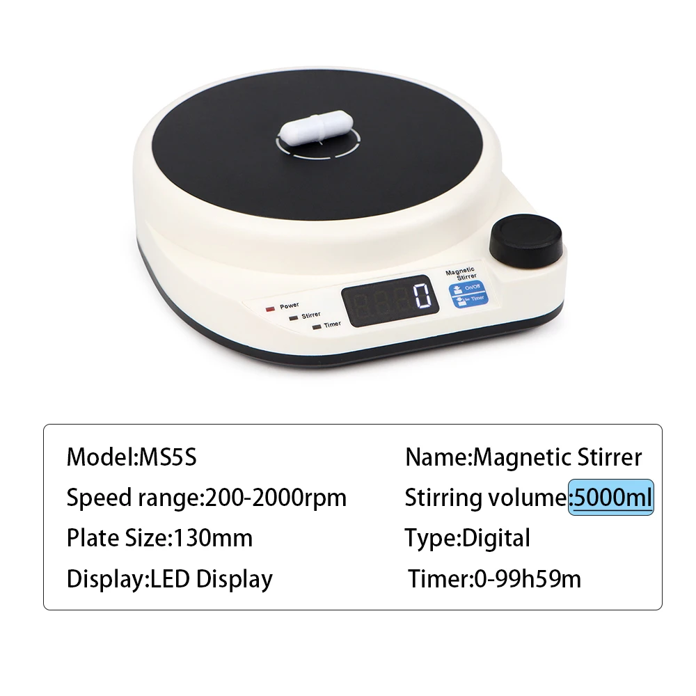 

Мини-магнитная мешалка MS3/MS5