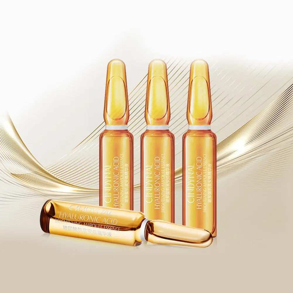 

1 Set 2ML/7PC Face Serum Moisturizing Firming Serum Pore Acid Muscle Hyaluronic Essence Acid Shrinking Hyaluronic Ampoule G4Z3