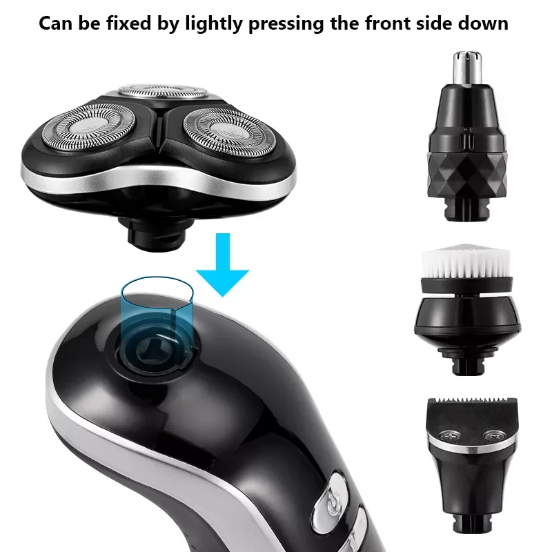 

NEW 2023 4 in 1 Shaver Men Beard Trimmer USB Rechargeable Professional Hair Trimmer Hair Cutter Adult For Men