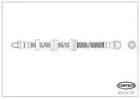 

49416130 тормозной шланг задний X166 C292 для