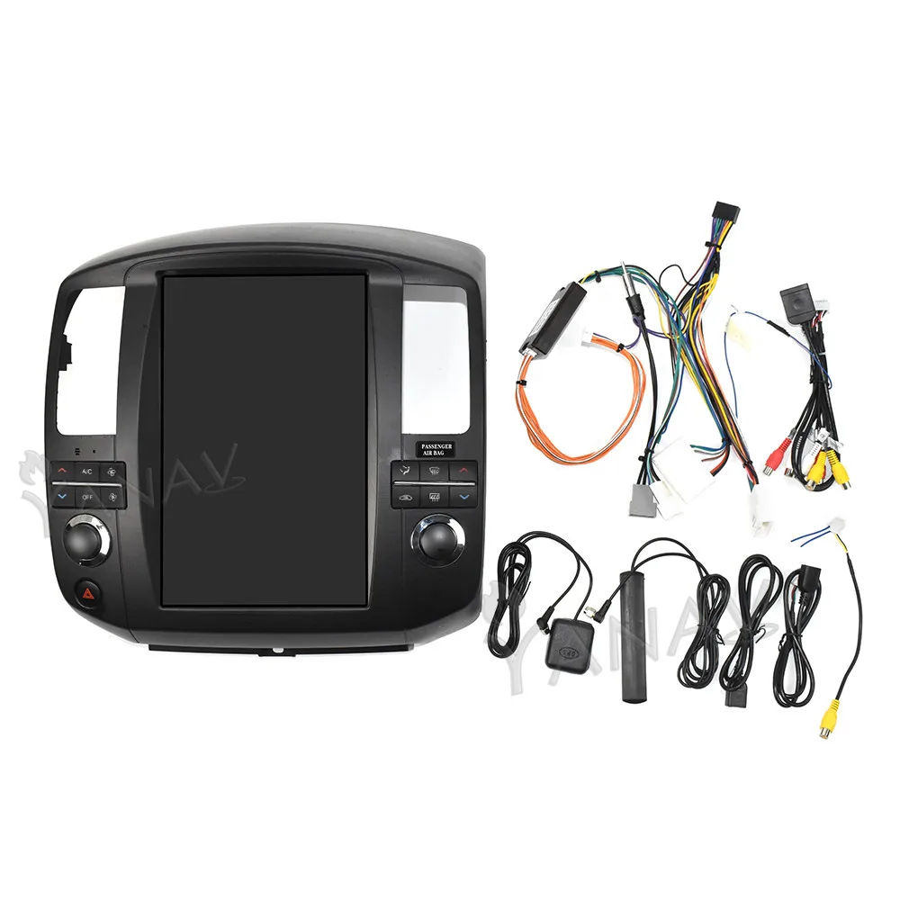 Android11 автомобильный радиоприемник для Nissan Navara Pathfinder 2008-2012 Tesla экран