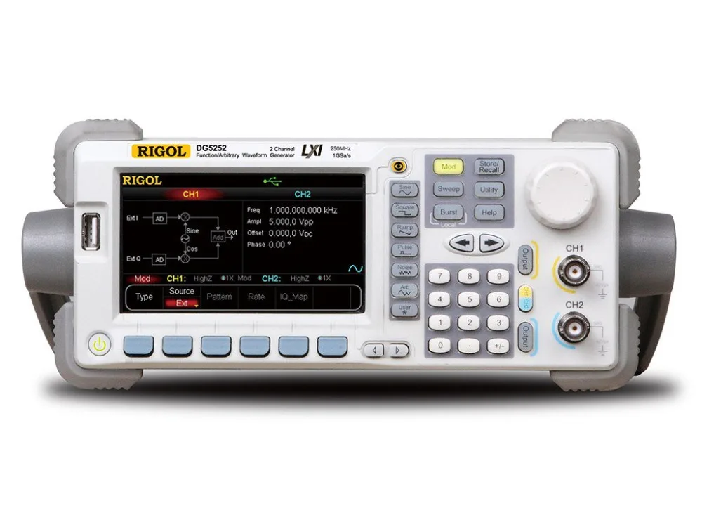 

RIGOL DS1052D 50MHz Digital Oscilloscope 2 Analog Channels 50MHz Bandwidth