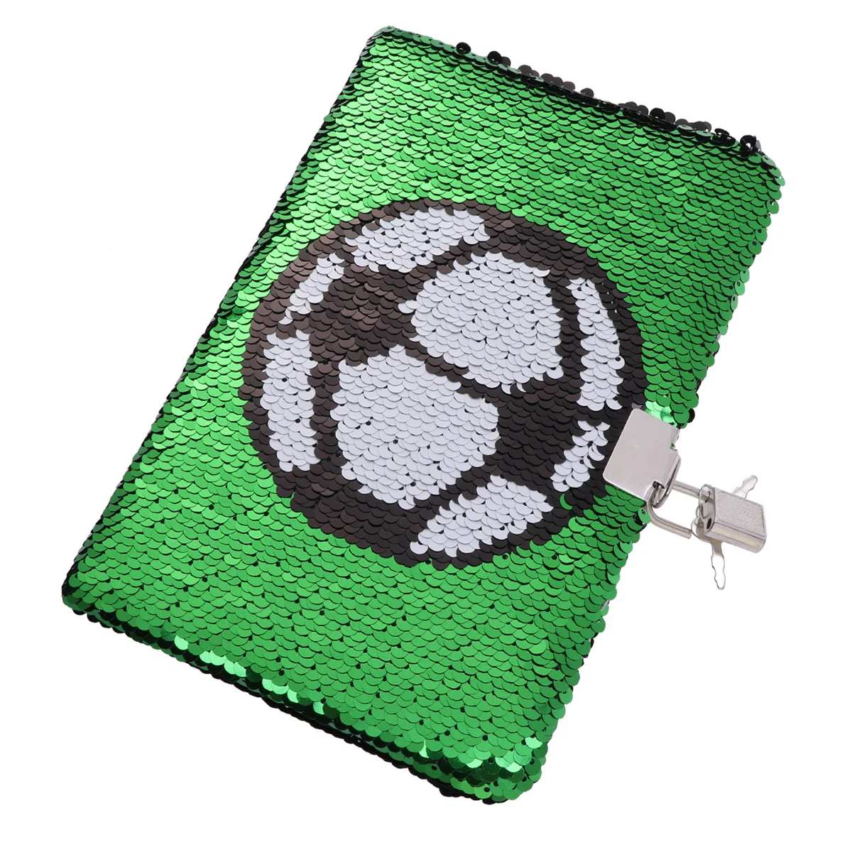 

Notebook Lock Journal Diary Sequin Boys Girls Notepad Football Planner Key Kids Daily Girl Soccer Journals Student Writing