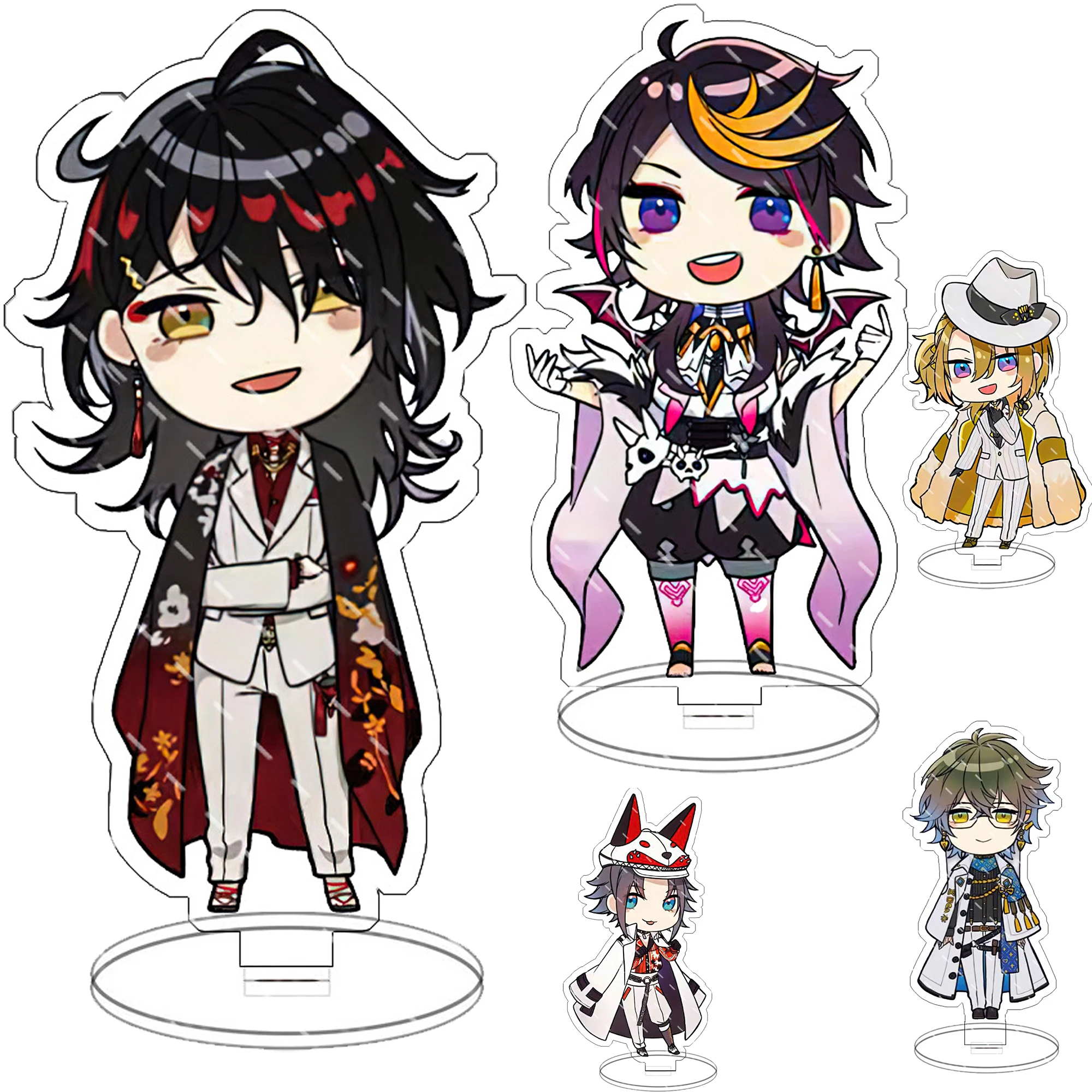 

Anime Luxiem Mysta Ike Vox Shu Luca Acrylic Stand Figure Action Model Plate Cosplay Gifts