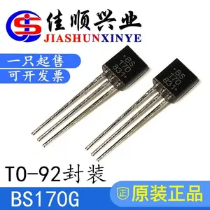 10PCS BS170G MOSFET 60V 500mA N-Channel Package TO-92-3