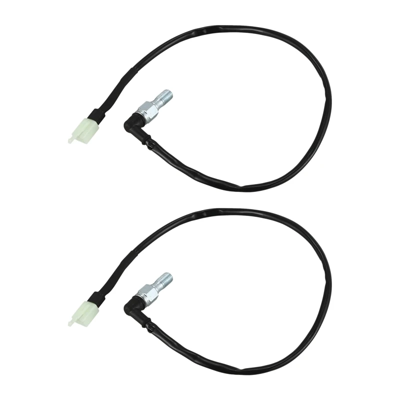

2X Motorcycle Bike Hydraulic Banjo Brake Pressure Light Switch M10 X 1.25Mm