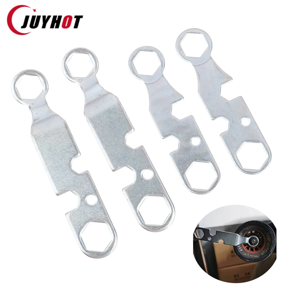 

2Pcs Portable Skateboard Tool Multi-functional Hexagon Repair Tools Small Wrench Ice Skate Roller Skate Special Tools