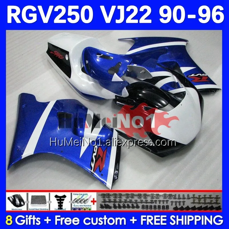 

RGV250 For SUZUKI SAPC RGV-250 VJ22 41No.54 RGV 250 90 91 92 93 94 95 96 1990 1991 1992 1993 1994 1995 1996 Fairing blue stock