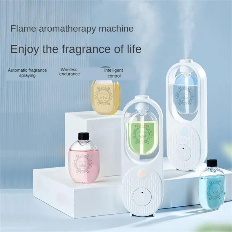 

2/4/5PCS Flame Fragrance Machine Long-lasting Deodorization Automatic Spray Aromatherapy Machine Various Flavor