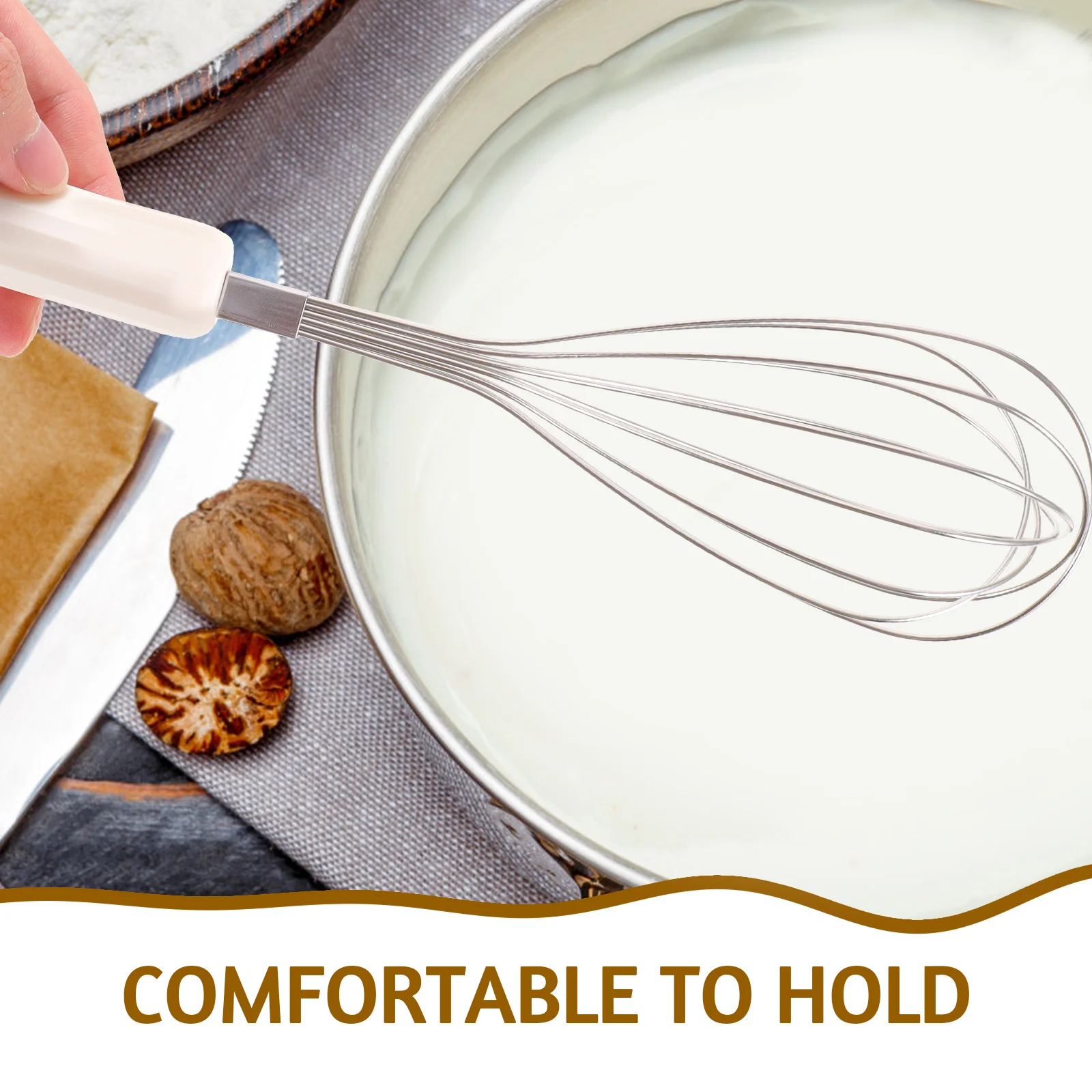 Простой венчик The Tools Бытовой соус Машинка для картофеля из нержавеющей стали Push