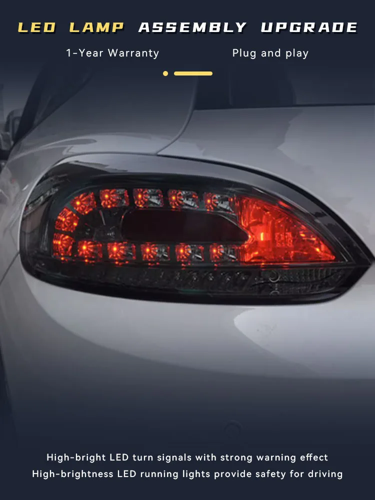 Задний фонарь в сборе для Volkswagen VW Scirocco 2009-2014 задний стоп-сигнал светодиодный DRL