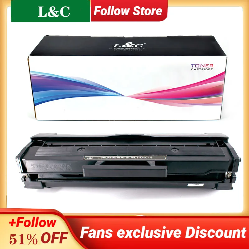 

MLT-D101S D101 для Samsung mlt d101s тонер-картридж ML - 2165 2160 2166W SCX 3400 3401 3405F 3405FW 3407 SF-760P SF761