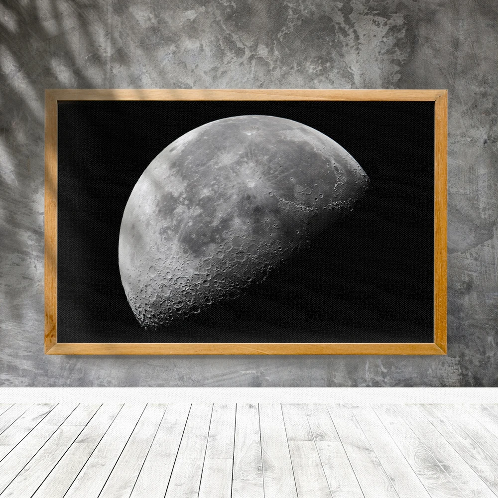 

Moon Space HD 2022 Cartoon Anime Canvas Print Painting Poster Wall Art Home Room Decor Unframed