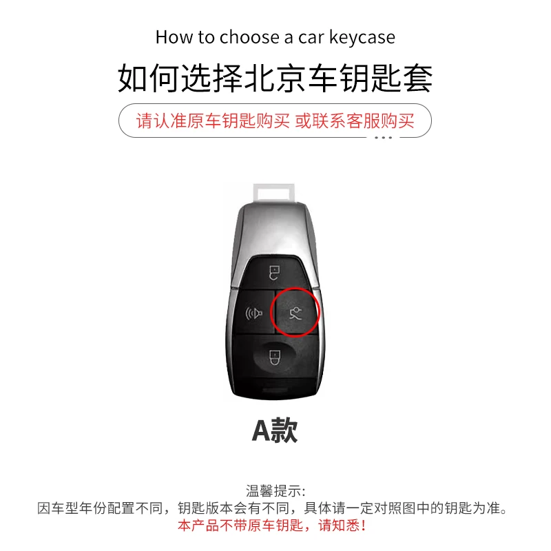 Набор чехлов для ключей из ТПУ для BAIC Beijing Magic Box mofang EU5 Plus BJ40 U5 BJ80 X7 Zhidao U7 EU7, аксессуары для салона автомобиля (art.: 3920cdbc06ea4) - 3920cdbc06ea4