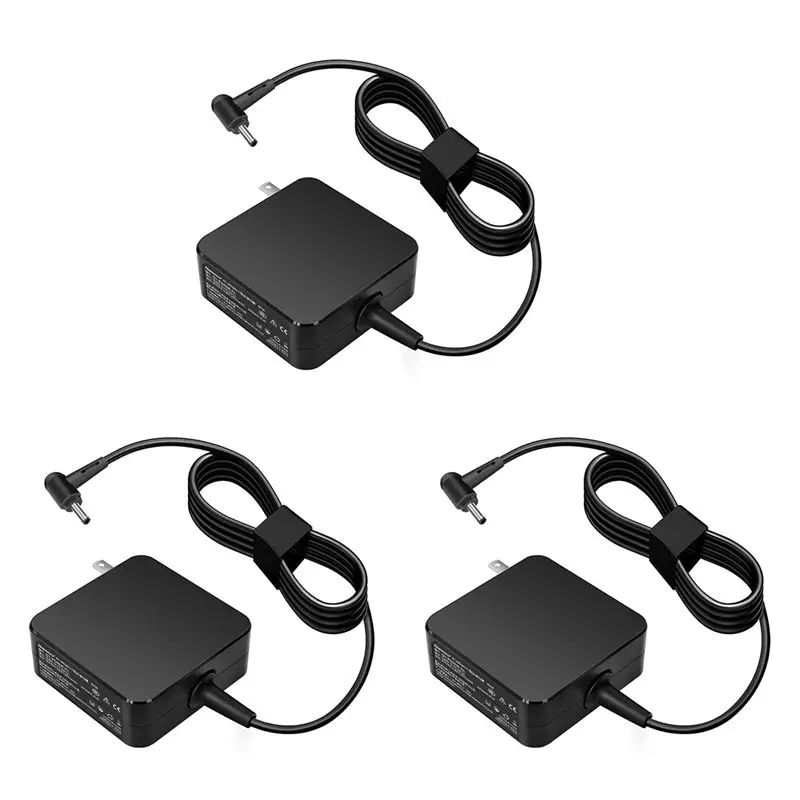 Фото Превосходный адаптер питания 3X 65W 19V/3.42A 4.0X1.35Mm 1.8M для ноутбуков ASUS X540S, X5405A, X540UA, X540LA, X553, X553MA (вилка стандарта США) №1