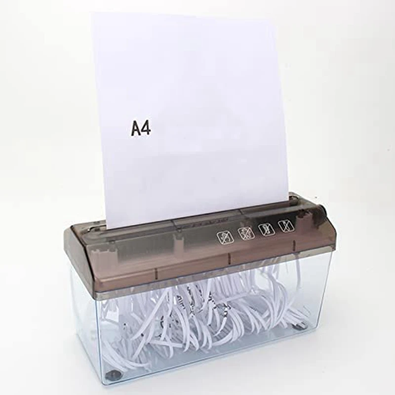 Hand Shredder, Manual Paper Cutting Machine A4 For Home, Mini Portable Manual Shredder For Home, School And Office