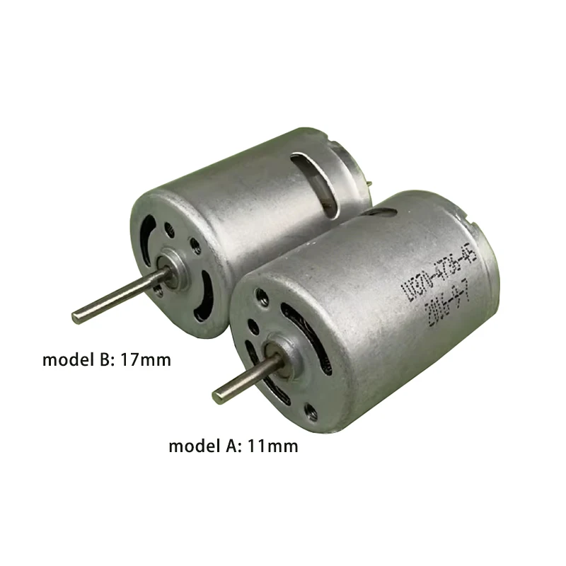 1 шт., высокоскоростной Электрический мини-двигатель, 370 в, 5 В, 3,7 в, 12 В, 7,4 об./мин.