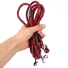 3 Way Dogs Coupler Leash Triple Pet Leashes No Tangle Dog Triple Lead Nylon Traction Rope for Walking Pet Leash Fit for Puppies 4