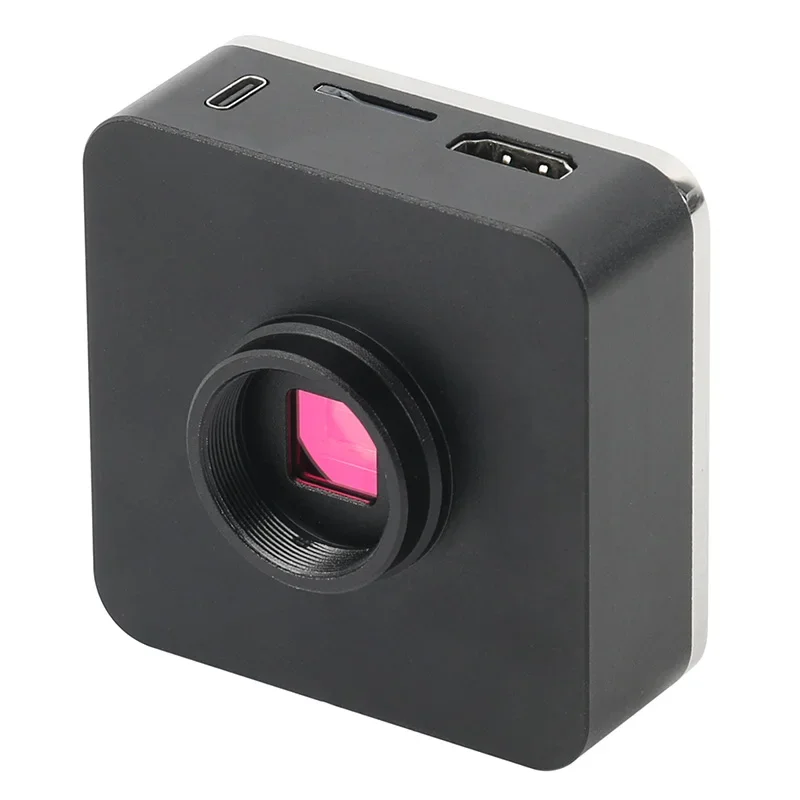 48MP 4K 2K Цифровой HDMI USB Микроскоп Сенсорная панель Камера 180X 200X 300X 500X C Крепление