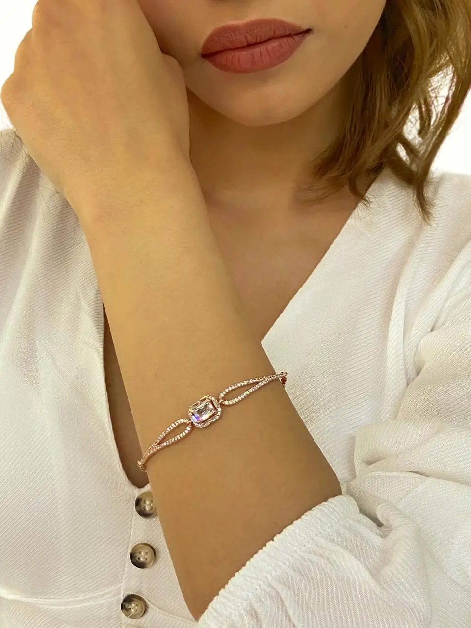 Высококачественный импортный браслет Baget из стерлингового серебра 925 пробы |