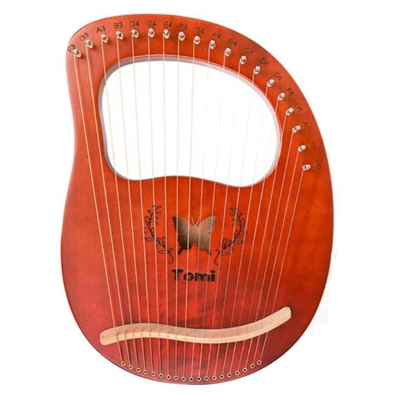

Lyre Harp, греческая скрипка, 19-струнная Арпа с сумкой для переноски, гаечный ключ, Оркестровая Арпа для музыкальных энтузиастов, начинающих и т. ...