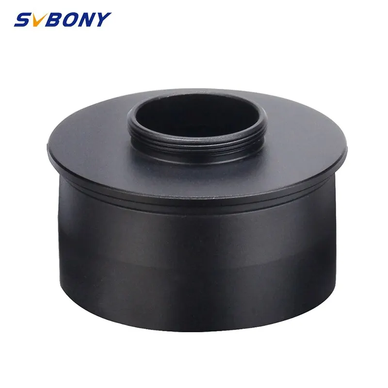 

SVBONY SV163 1.25in/2in to C-port Adapter Made of Aluminum With Brass Compression Ring,Non-slip,to Reduce Reflection&Foreign