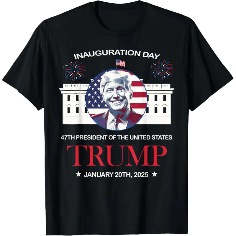 Футболка Trump Inauguration Day 2025 47 Won President